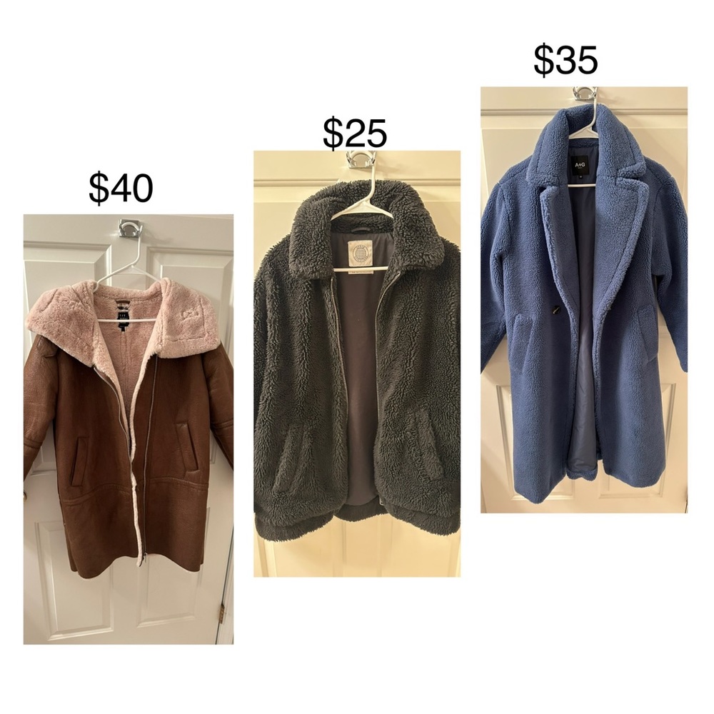 Coats for sale!